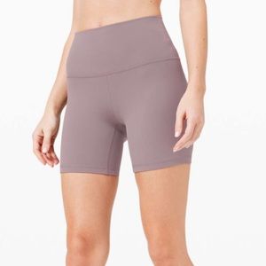 LULULEMON ALIGN BIKER SHORTS 6” VIOLET VERBENA